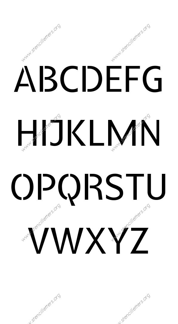Poster Decorative personalized stencils letter stencils to order