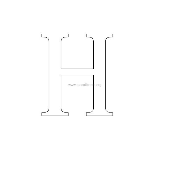 greek wall stencil letter h greek wall stencil letter h