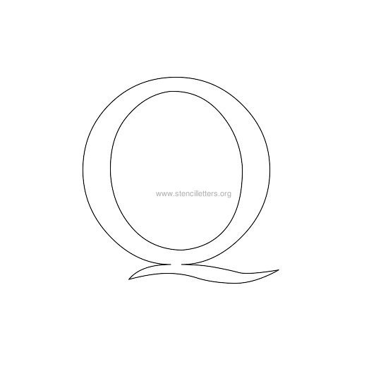 greek wall stencil letter q greek wall stencil letter q