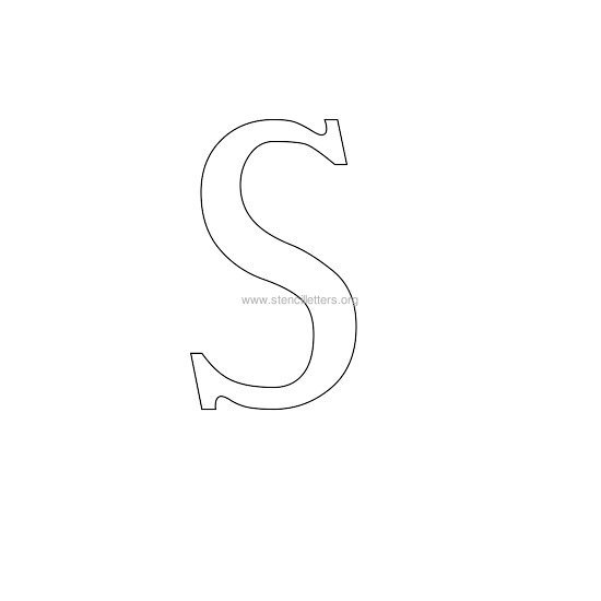 greek wall stencil letter s greek wall stencil letter s